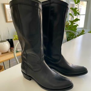 Black Frye boots